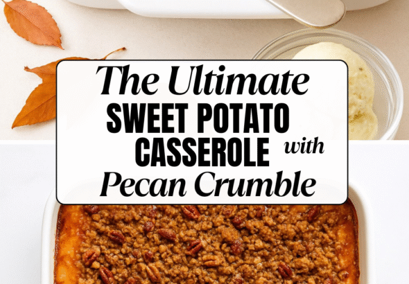 Sweet potato casserole pin